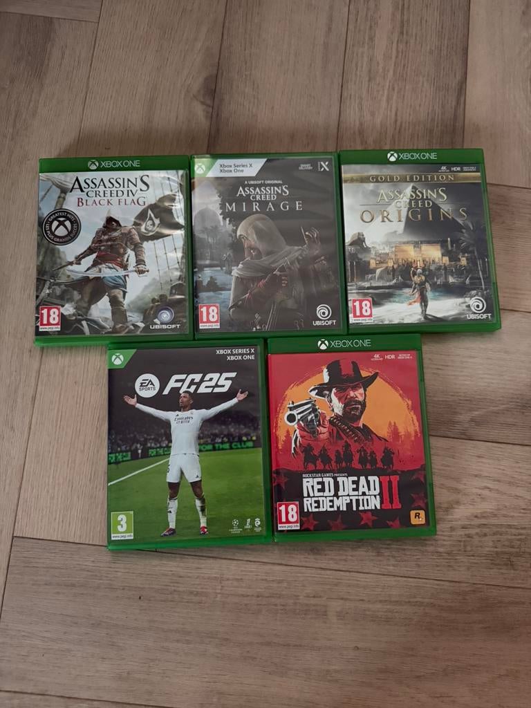 Xbox One games bundel, Spelcomputers en Games, Games | Xbox One, Zo goed als nieuw, Avontuur en Actie, 1 speler, Vanaf 18 jaar