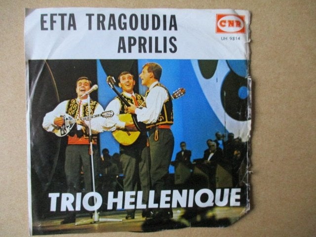 s4930 trio hellenique - efta tragoudia, Ophalen, Gebruikt, 7 inch, Overige genres