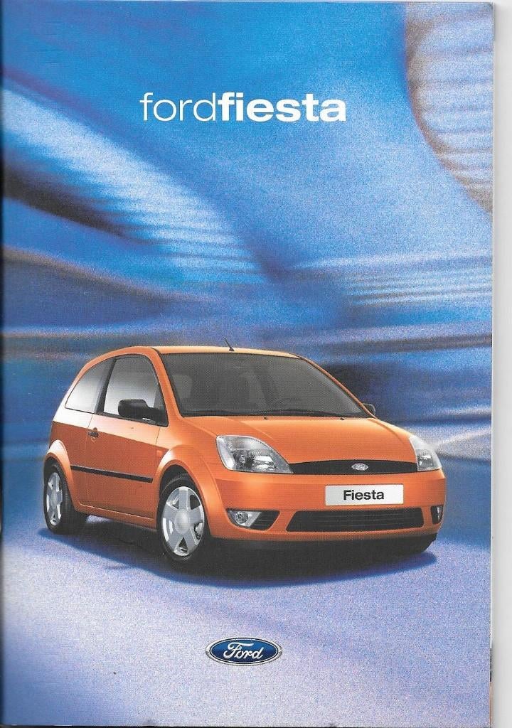 FORD FIESTA  mediabrochures, Ophalen of Verzenden, Gelezen, Ford