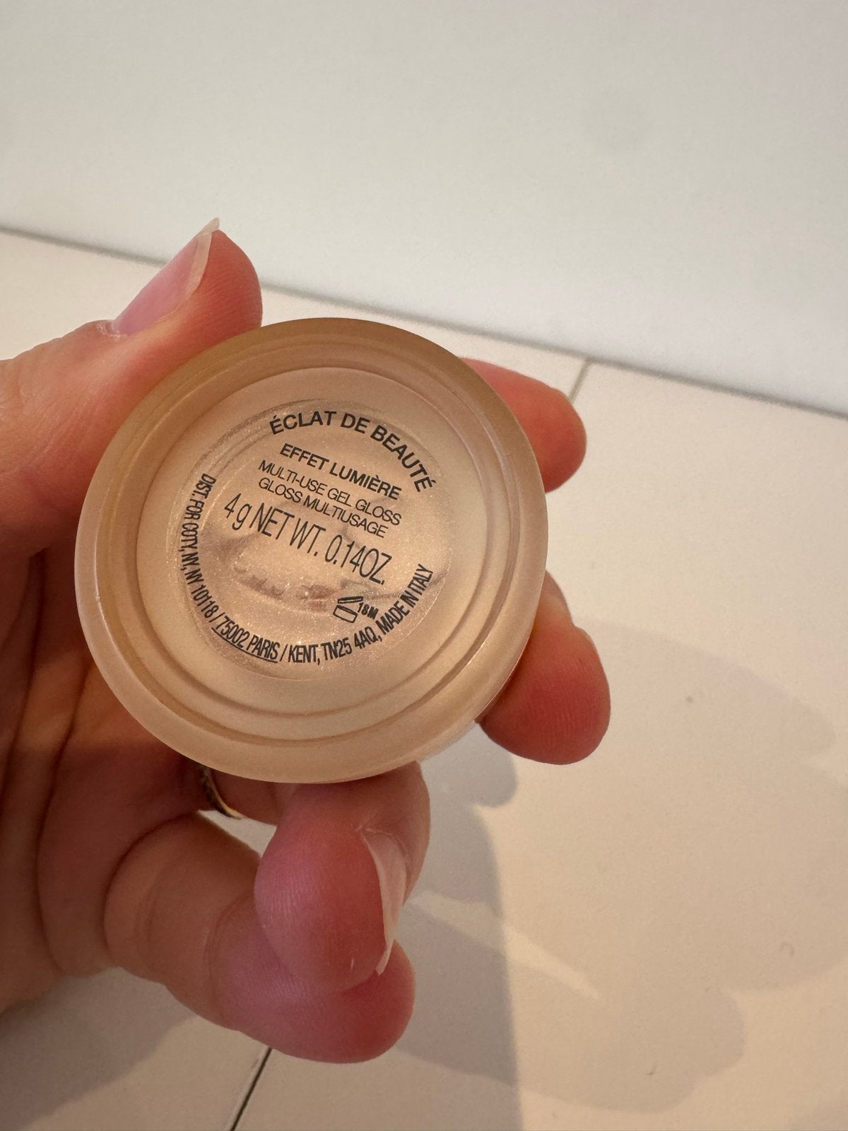Gucci Éclat De Beauté Effet Lumière Multi-Use Gel Gloss, Overige kleuren, Gehele gezicht, Ophalen of Verzenden, Zo goed als nieuw