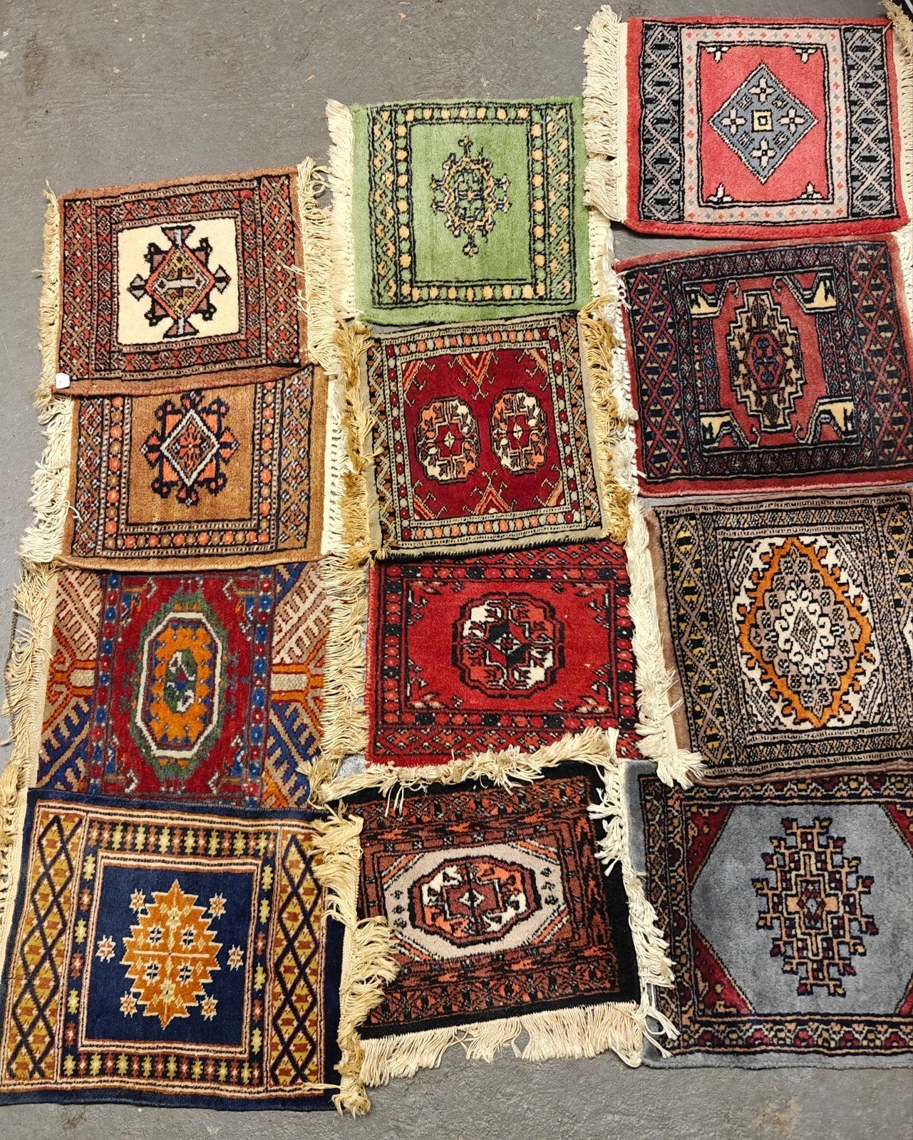 !!UNIEKE PERZISCHE TAPIJTJES 29 STUKS!!, Antiek en Kunst, Ophalen of Verzenden
