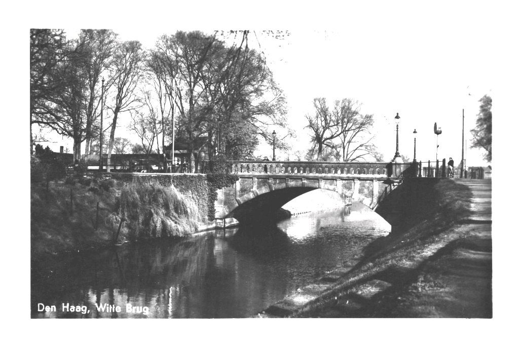 984322	Den Haag	Witte Brug	1943 ZH	Gelopen met Postzegel, Ophalen of Verzenden, 1940 tot 1960, Gelopen, Zuid-Holland