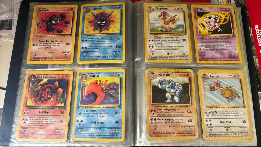 Pokemon kaarten in map 1e editie, Verzamelen, Ophalen of Verzenden