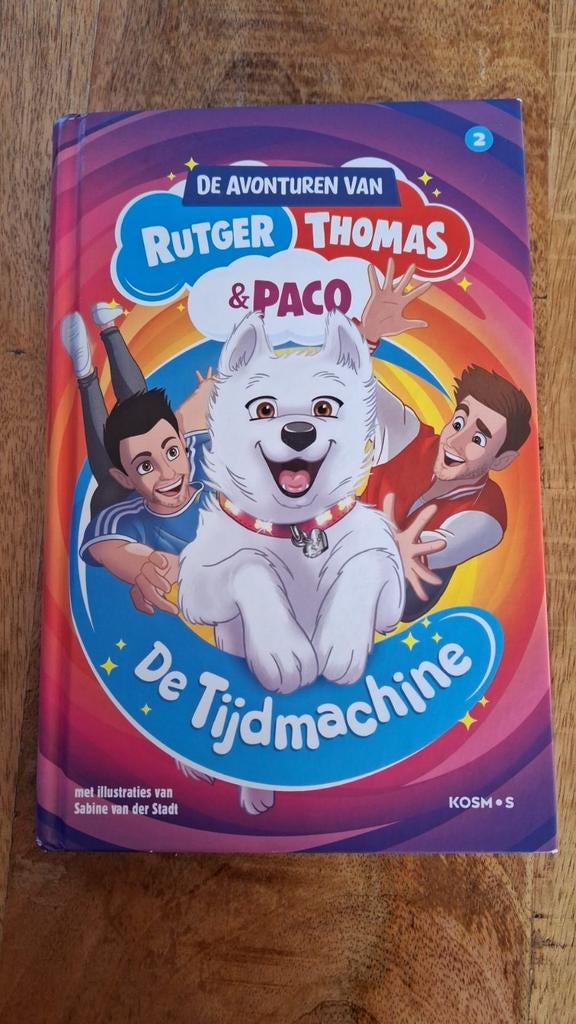 Boek Rutger en Thomas " de Tijdmachine", Boeken, Ophalen of Verzenden, Zo goed als nieuw