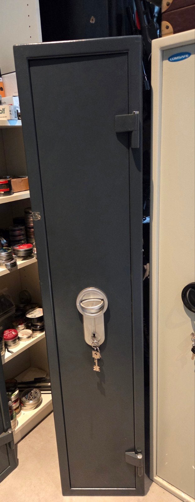 Burg Wächter A5 Wapenkluis - 64 kg, Huis en Inrichting, Brandblussers en Brandkasten, Ophalen, Zo goed als nieuw, Brandkast