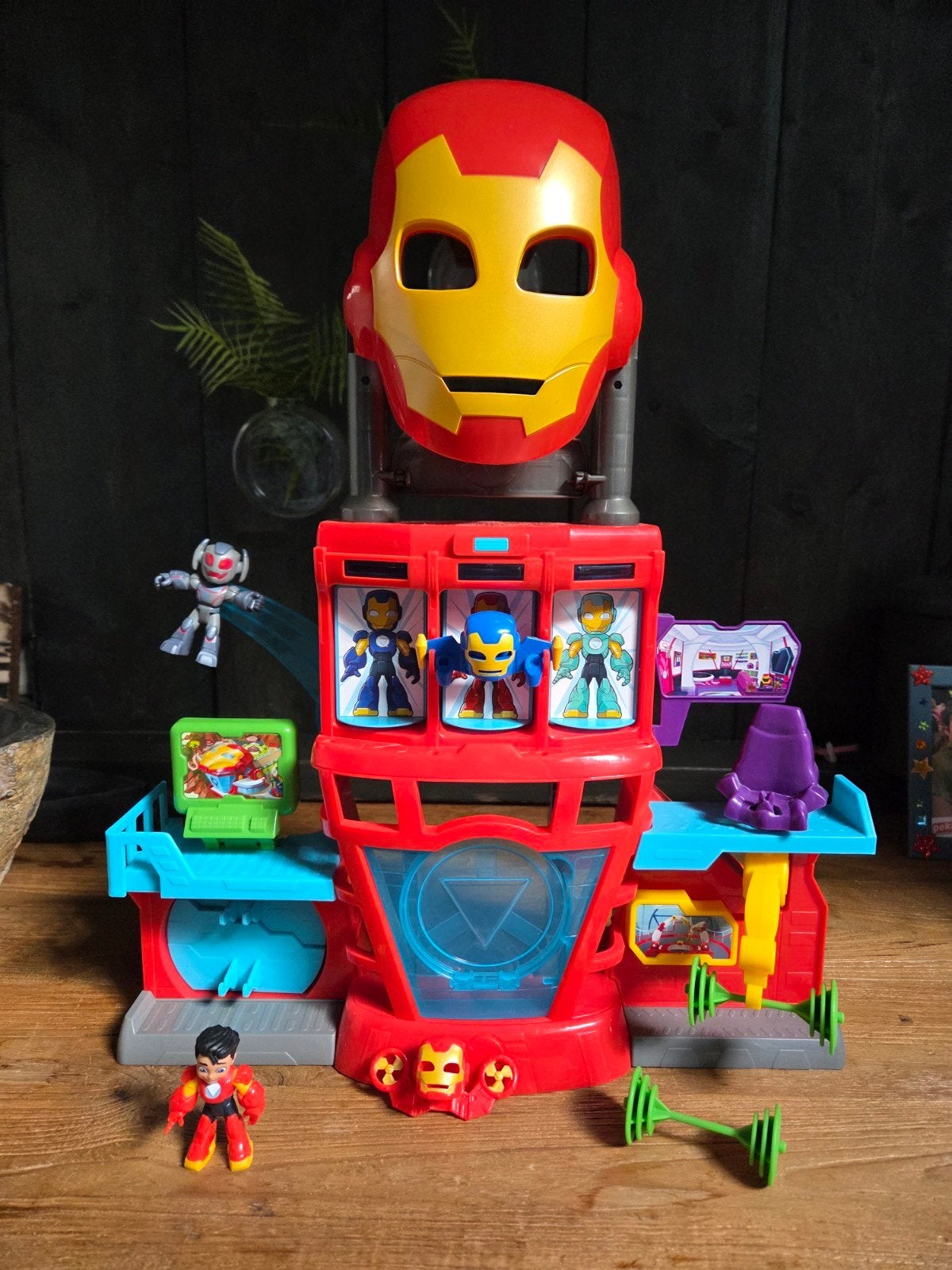 ironman toren iron man, Ophalen of Verzenden, Zo goed als nieuw, Speelset