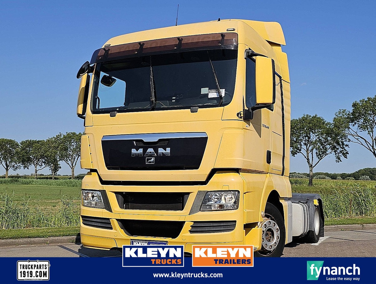 M.A.N. 18.440 TGX, Auto's, Euro 5, MAN, Geel, Bedrijf
