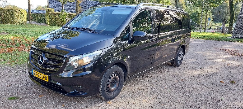 Mercedes-Benz Vito 2.1 114 CDI XL Tourer AUT 2016 Zwart 9P, Automaat, 2000 kg, Zwart, Diesel