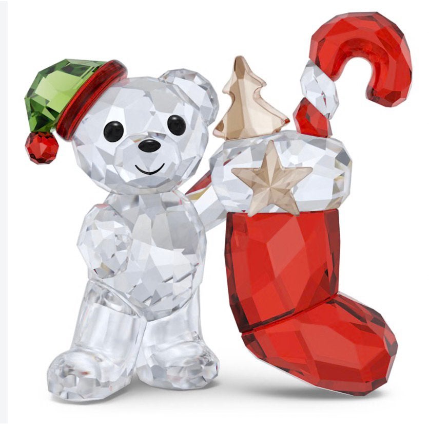 Swarovski holiday stocking kerst kris beer 2024, Verzamelen, Swarovski, Ophalen of Verzenden, Nieuw, Figuurtje