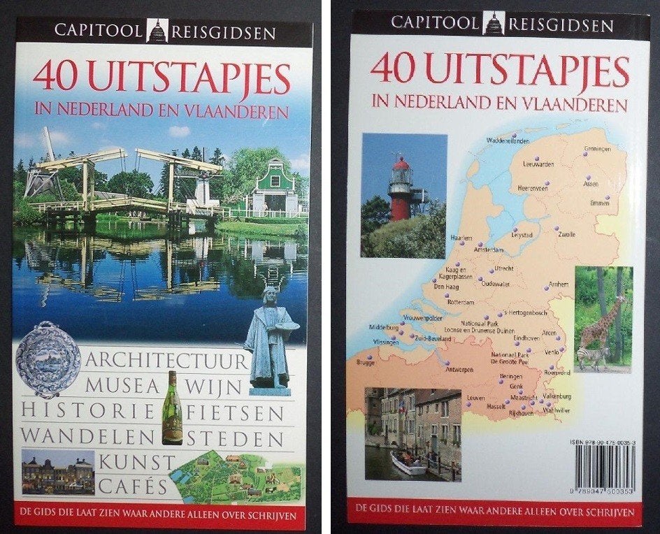 Capitool Reisgids, Nederland en Vlaanderen., Boeken, Ophalen of Verzenden, Nieuw, Natuur algemeen