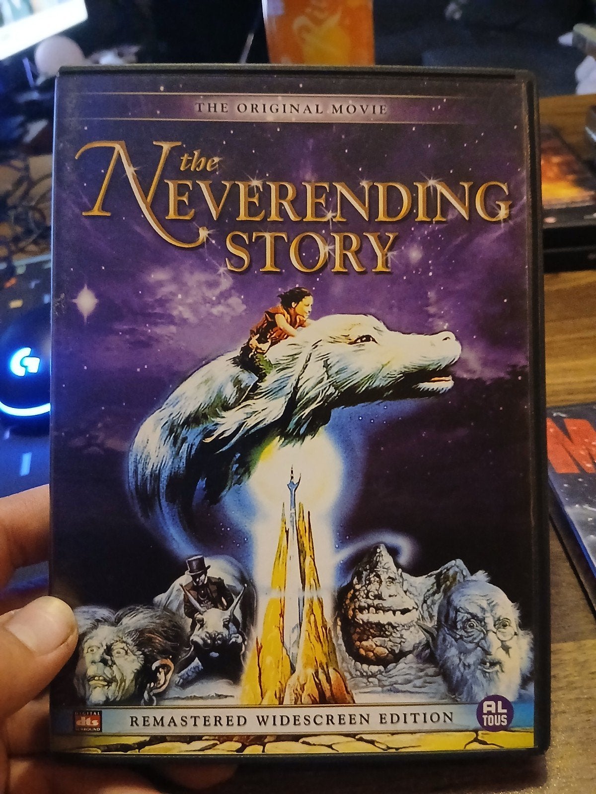 The neverending story dvd, Alle leeftijden, Ophalen of Verzenden, Zo goed als nieuw