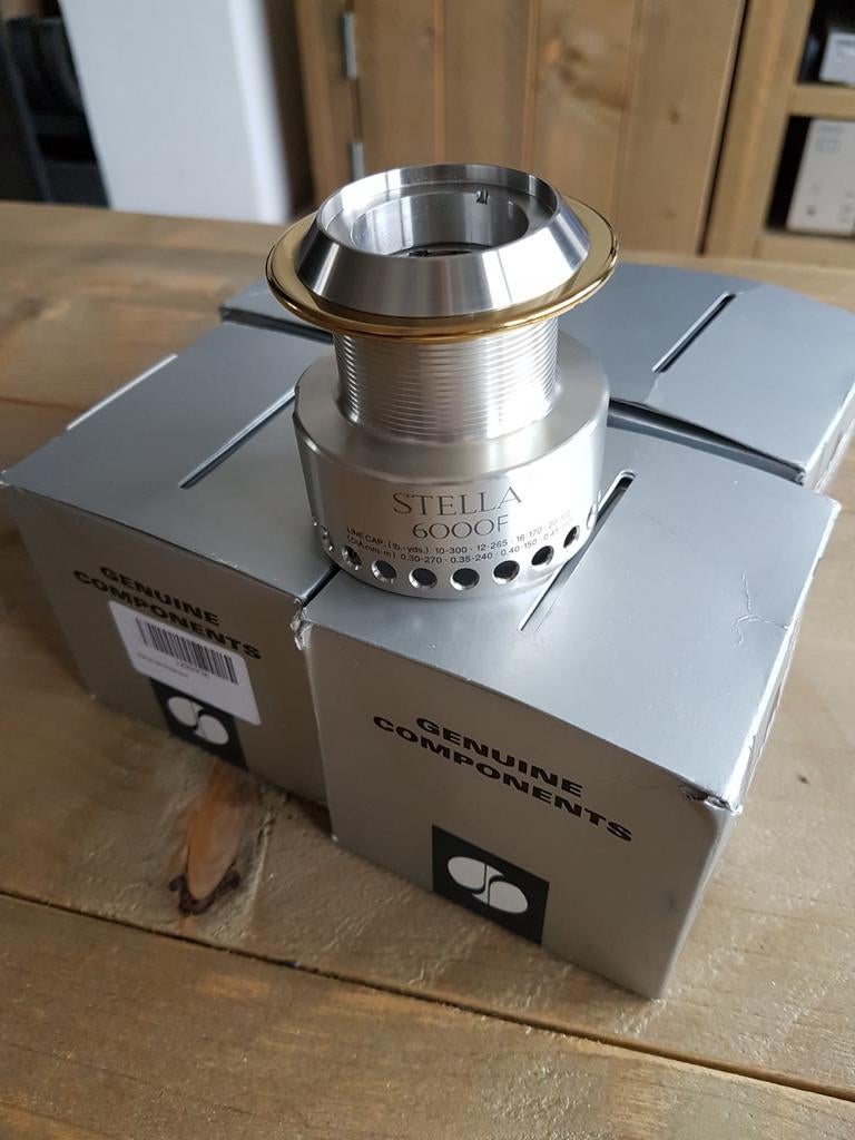 Shimano Stella 6000F 6000H 6000HG 6000 spoel nieuw, Ophalen of Verzenden, Nieuw, Molen