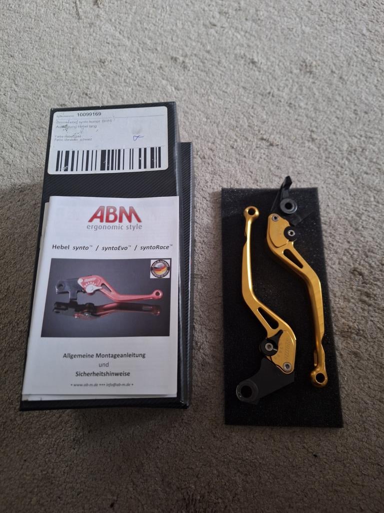 Rem,en koppelings hendel, goud lock BH 16, Motoren, Ophalen, Nieuw