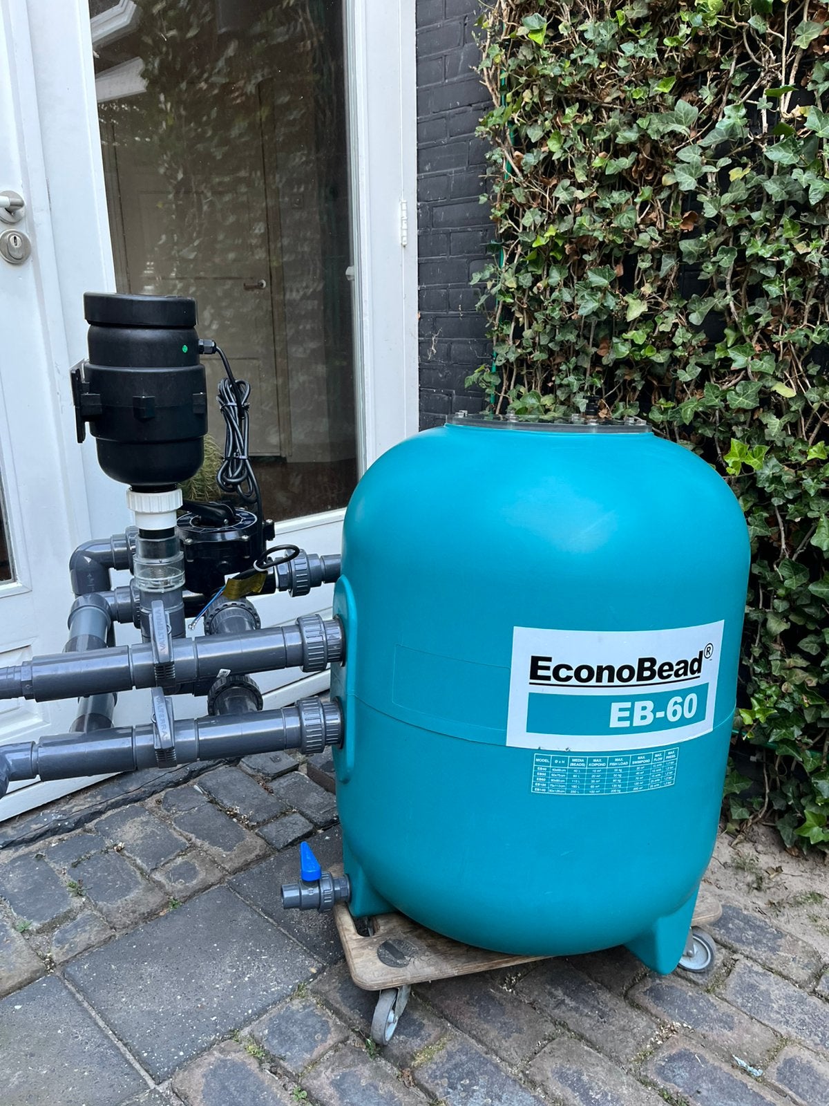 Econobead EB60 / Beadfilter ( COMPLEET & ALS NIEUW!!), Ophalen, Zo goed als nieuw