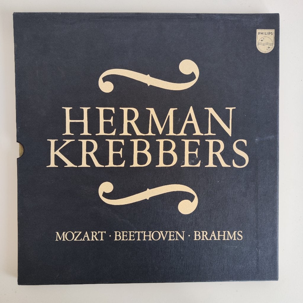 Herman Krebbers - Mozart, Beethoven, Brahms LP Box, Cd's en Dvd's, Vinyl | Klassiek, Ophalen of Verzenden, Zo goed als nieuw, Boxset