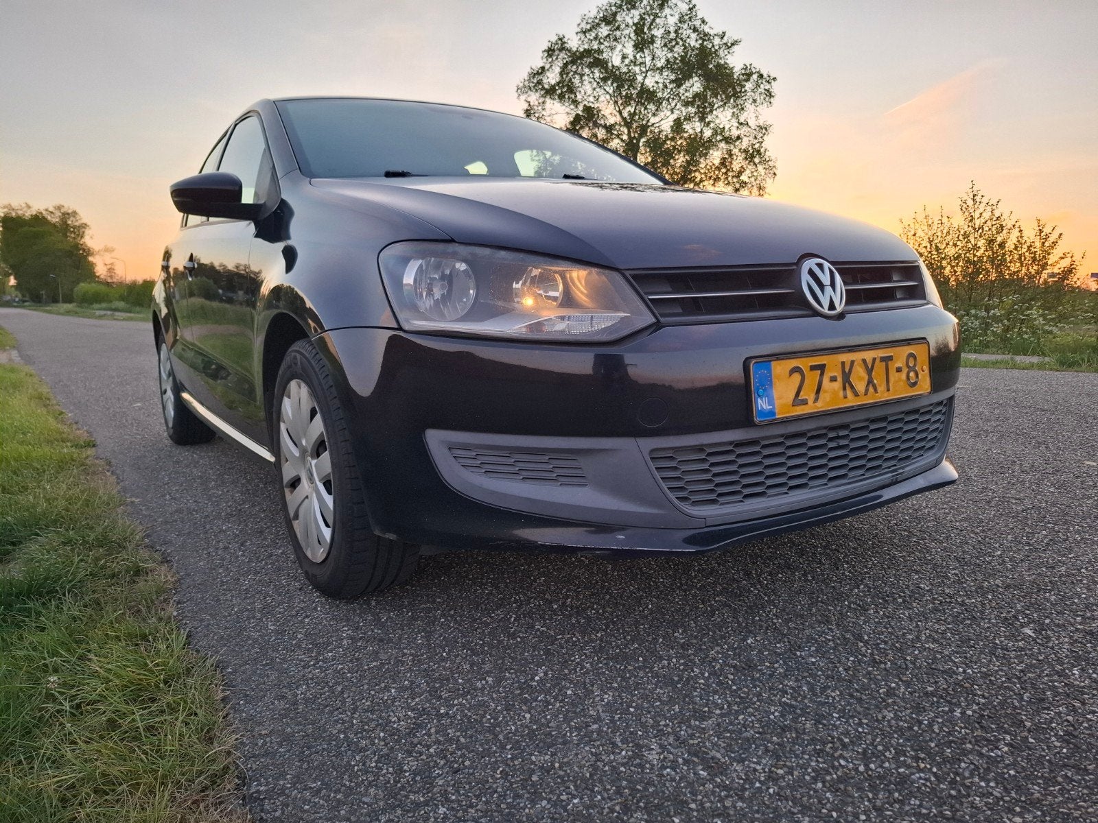 Volkswagen Polo 1.2 51KW 2010 Zwart, Voorwielaandrijving, 967 kg, 40 €/maand, 1198 cc