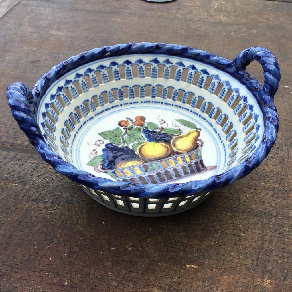 Fruitschaal Tichelaar Makkum, Antiek en Kunst, Ophalen of Verzenden