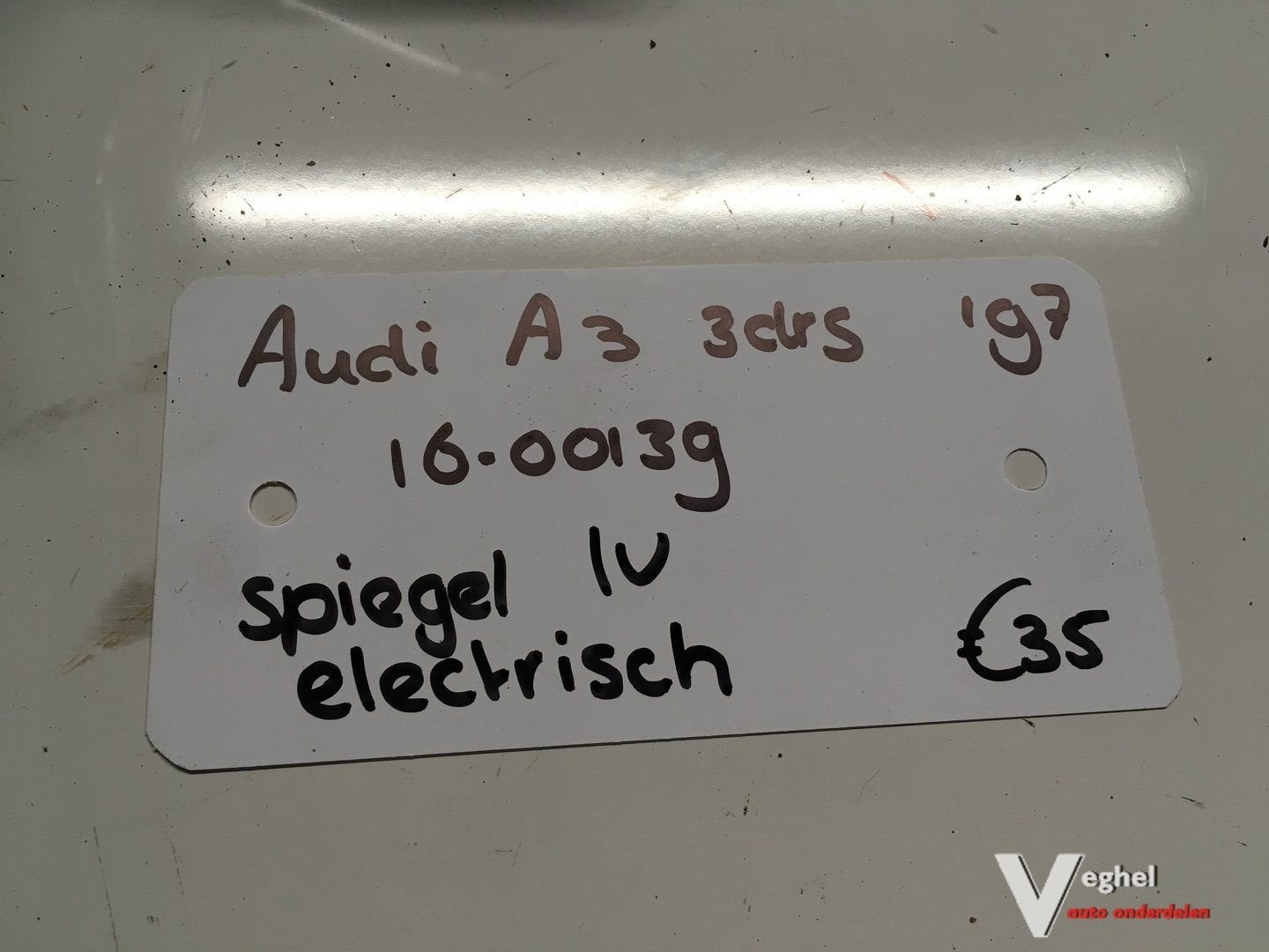 Audi A3 3 drs 1997 wagennr 1600139 Buitenspiegel elektr Link, Gebruikt, -, -, Ophalen of Verzenden