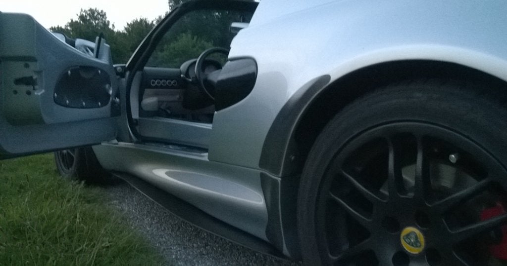 Lotus Elise s1: side sills /skirts (aluminium dorpelpanelen), Auto-onderdelen, Ophalen of Verzenden, Voor, Lotus, Spatbord