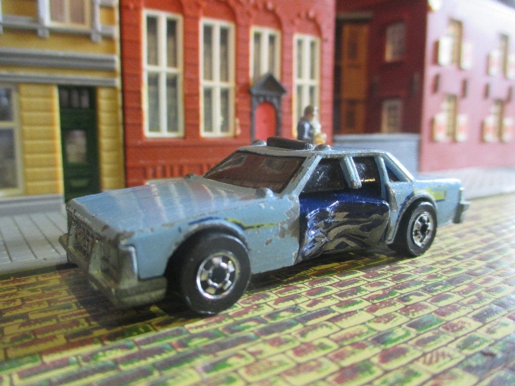 Crunch Chief - HotWheels Side Cracker 1985 Hong Kong, Ophalen of Verzenden, Gebruikt, Auto