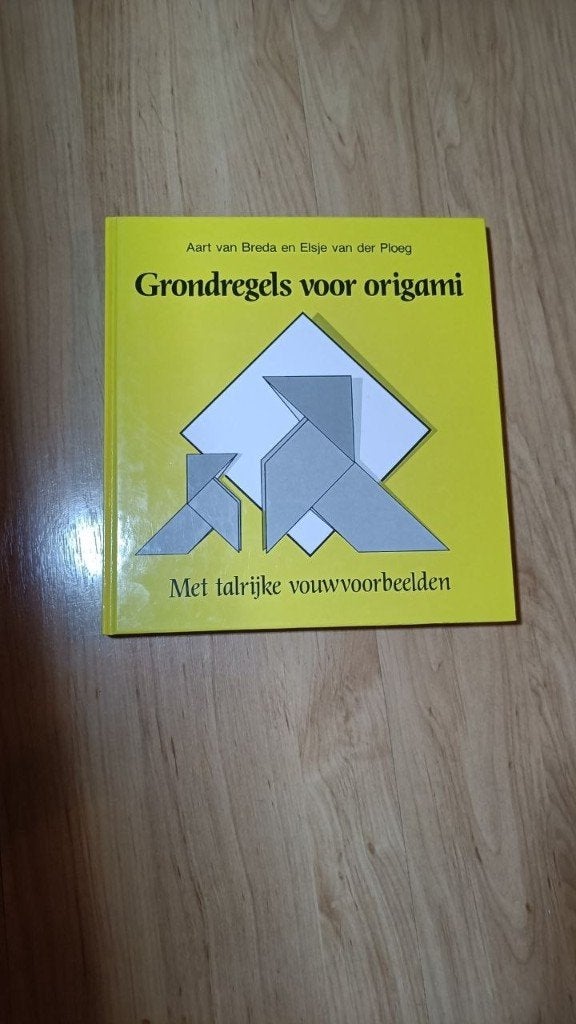 Grondregels voor origami - van Breda (1993), Ophalen of Verzenden, Zo goed als nieuw, Overige onderwerpen