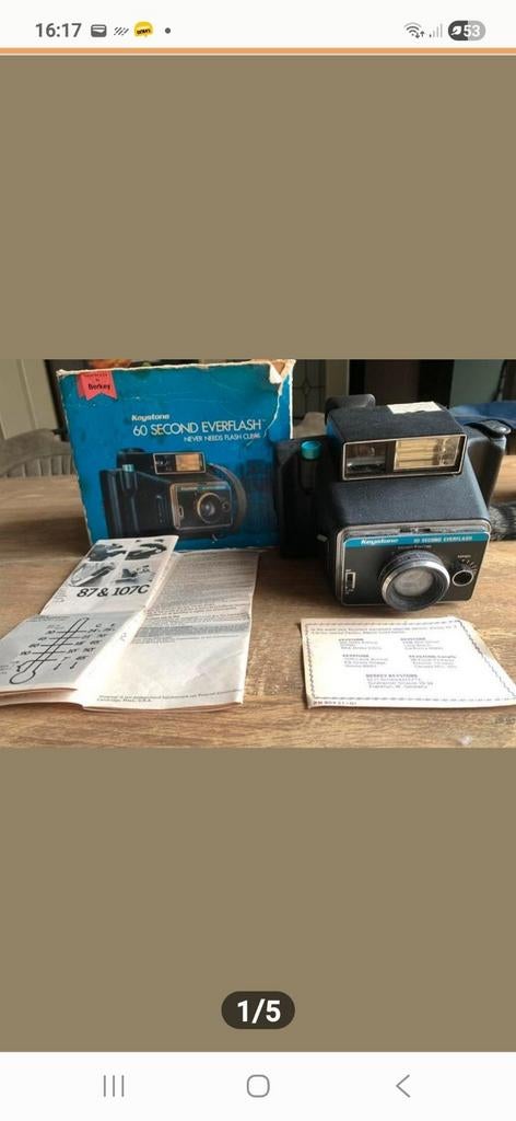 Keystone camera, Ophalen of Verzenden, Polaroid, Polaroid