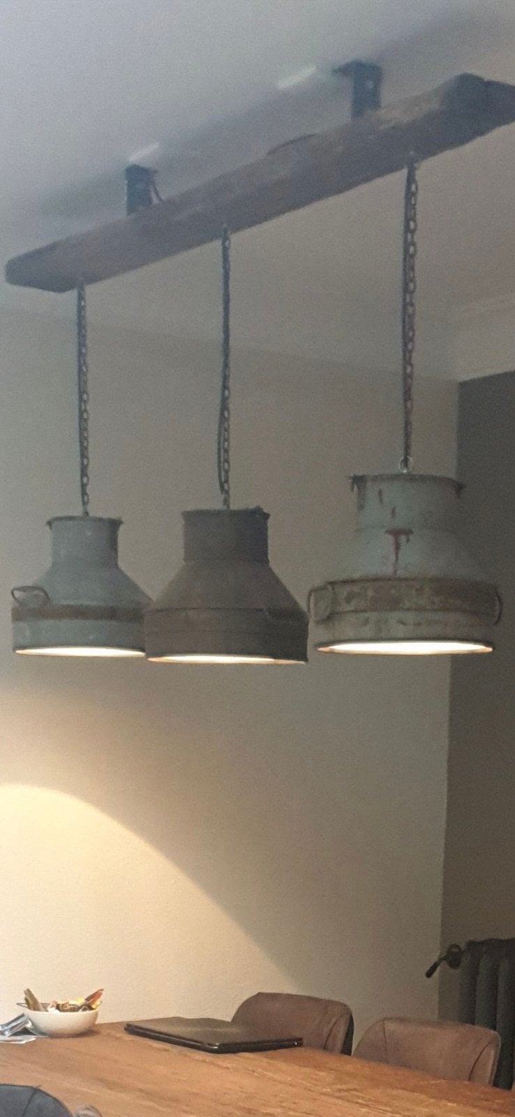 exclusieve eettafel lamp (er zijn er geen 2 van), Ophalen