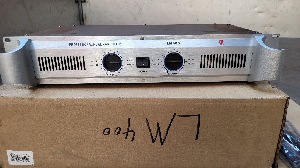 Versterker, Ophalen, Gebruikt, 120 watt of meer, Overige merken