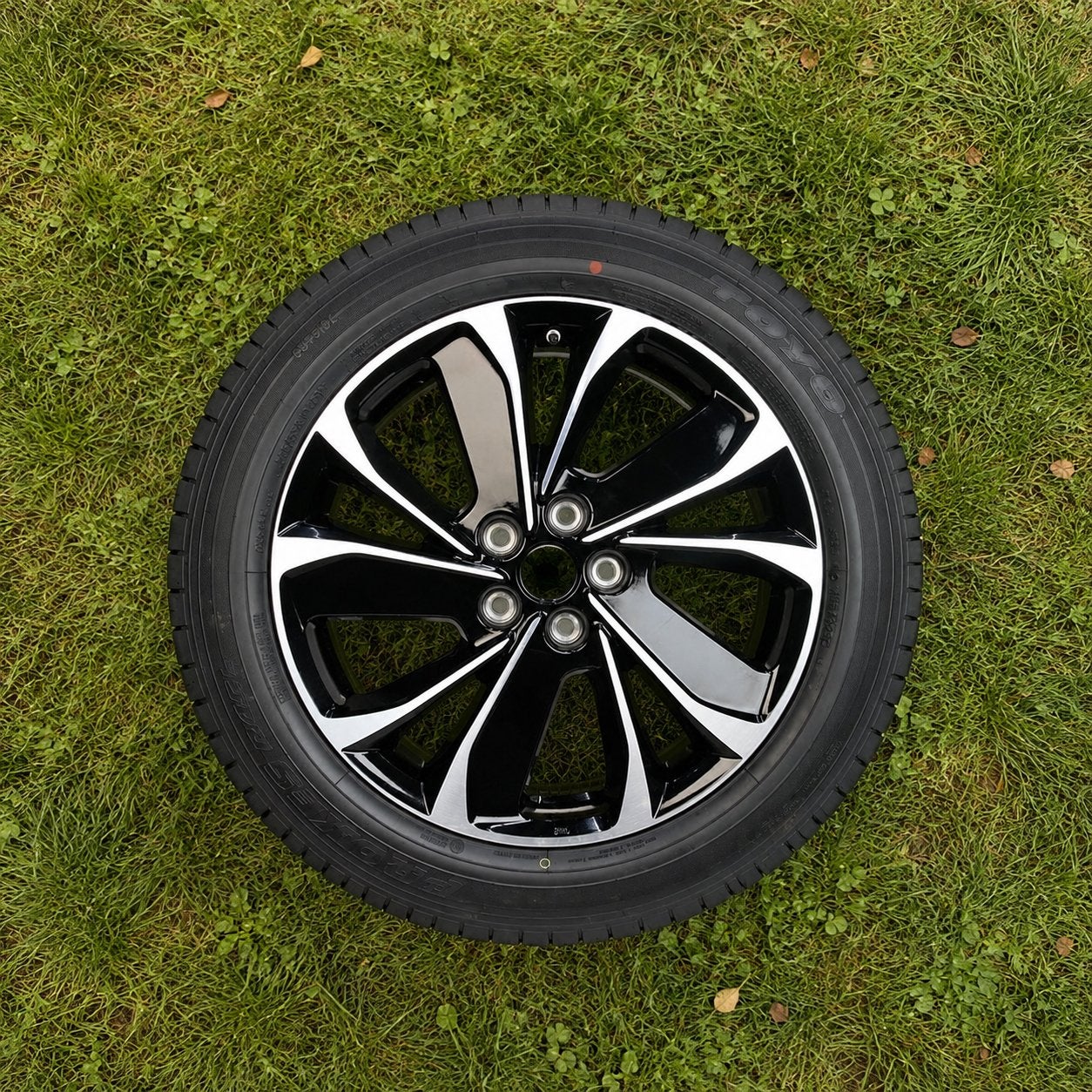 Mazda originele 19 inch lichtmetalen velg – zwart/zilver, Ophalen, Mazda, Achterklep