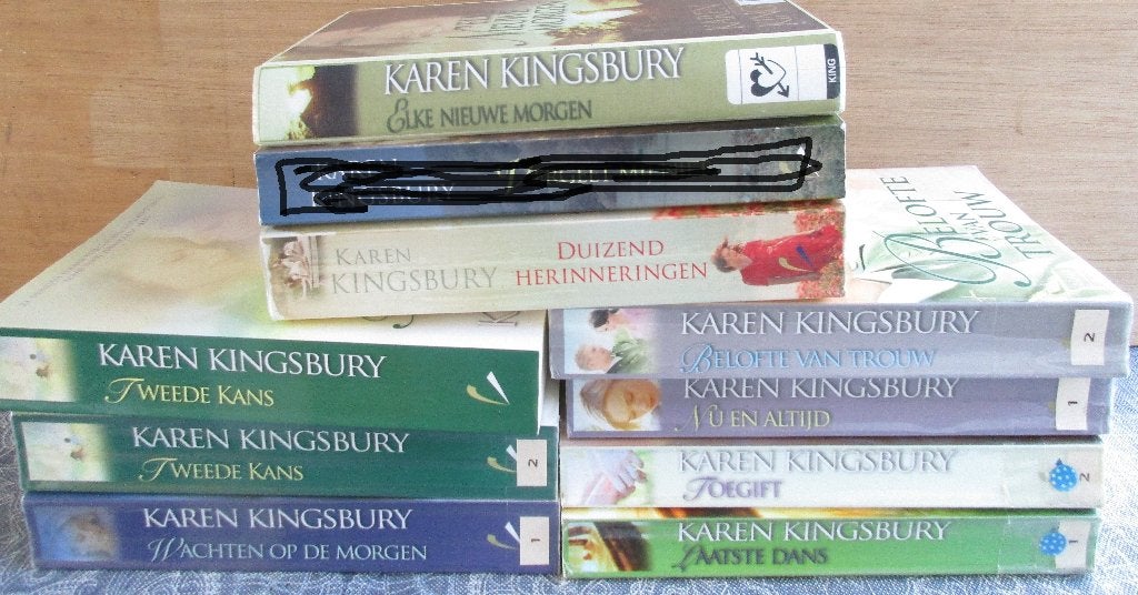 Diverse boeken van Karen Kingsbury à 3,00, Boeken, Ophalen of Verzenden, Zo goed als nieuw