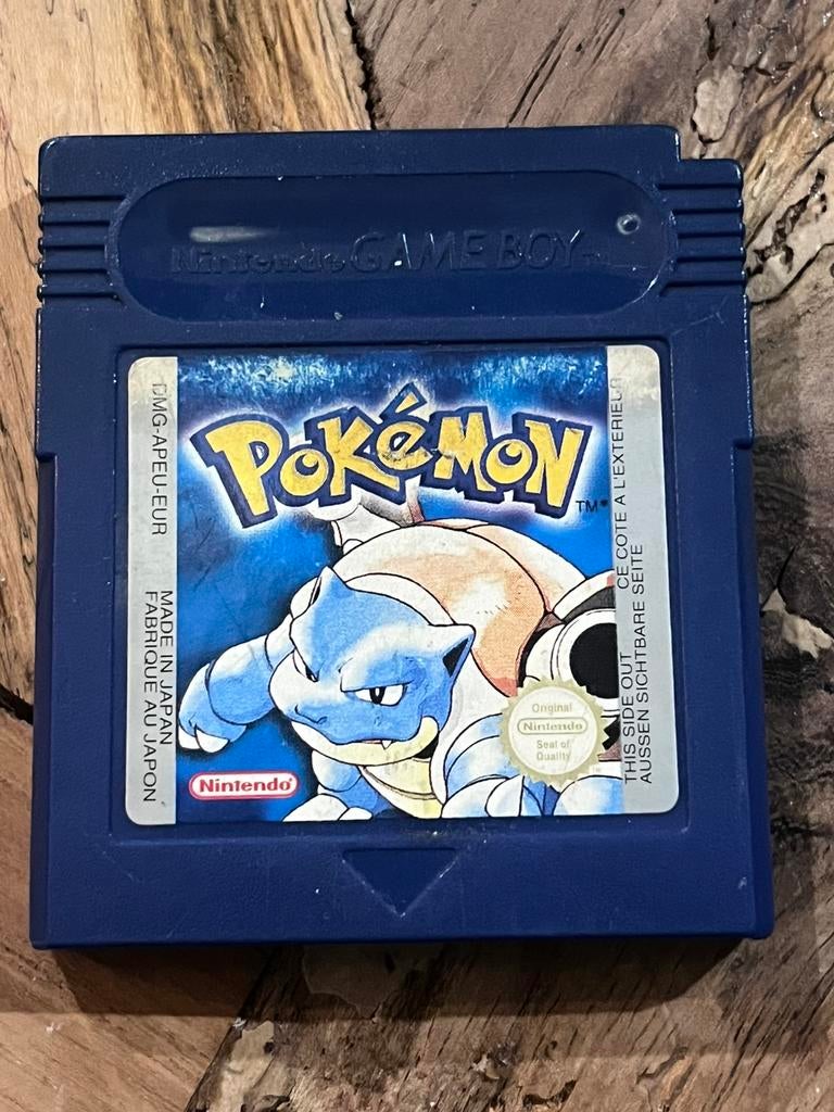 Pokemon blue gameboy game, 1 speler, Ophalen, Gebruikt, Role Playing Game (Rpg)