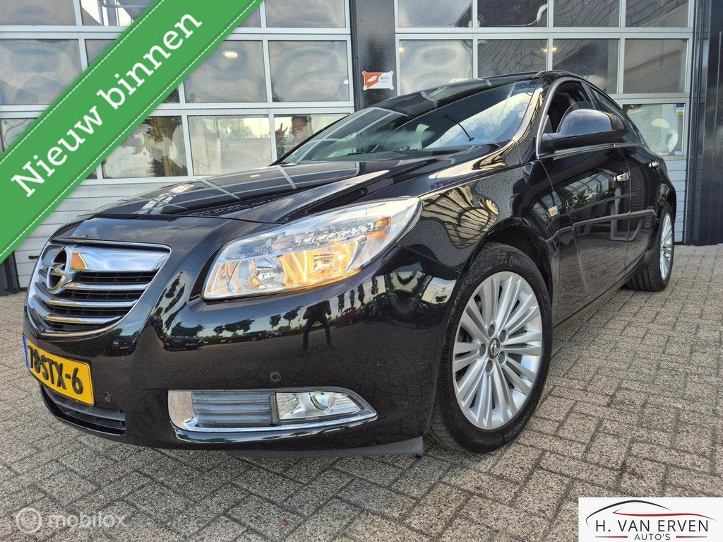 Opel Insignia 1.4 Turbo NAVI PDC 18" CRUISE NAP!, Voorwielaandrijving, Euro 5, 730 kg, 1250 kg