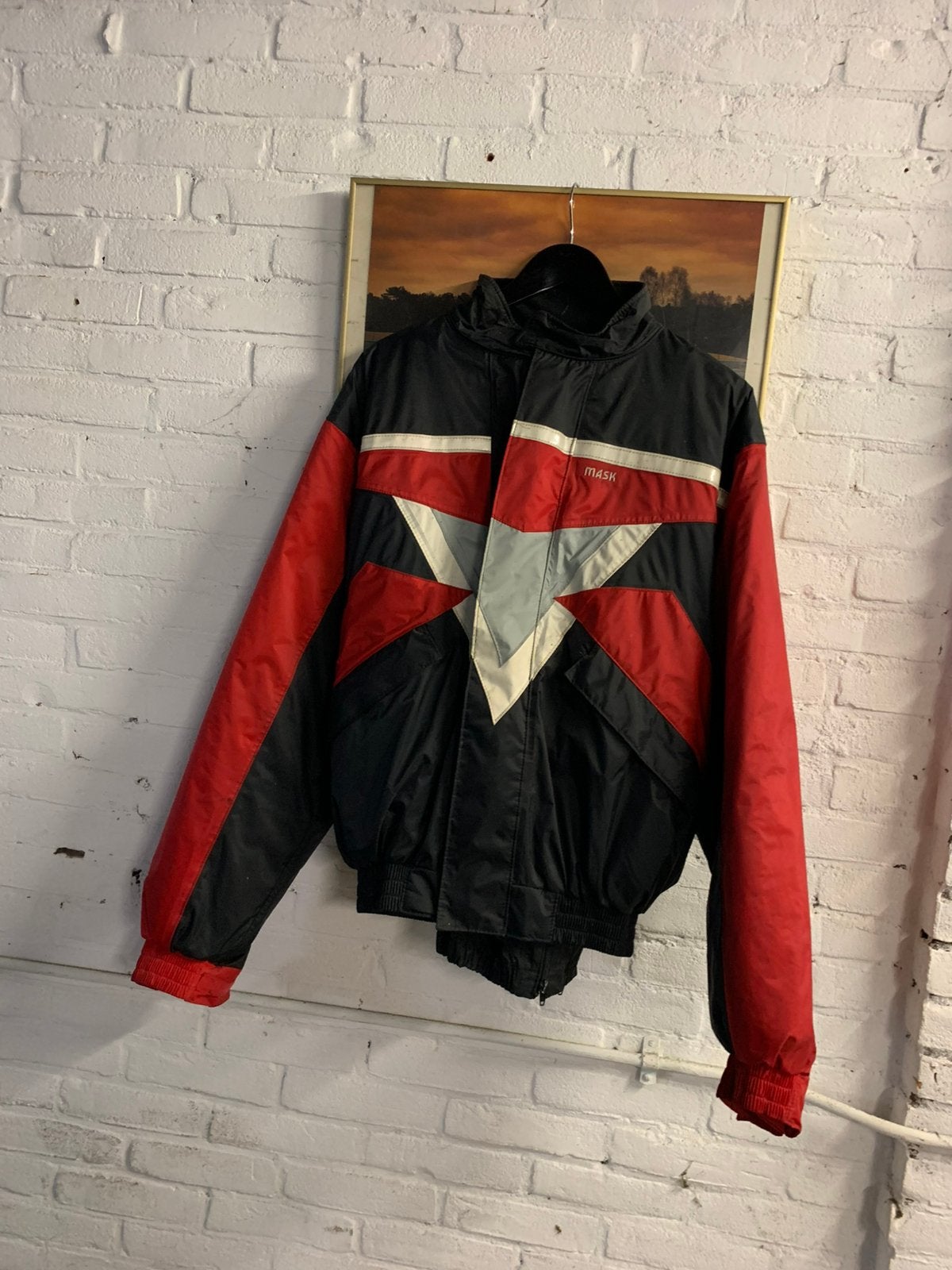 Motorjack maat L, Verzenden, Tweedehands, Heren, Jas | textiel