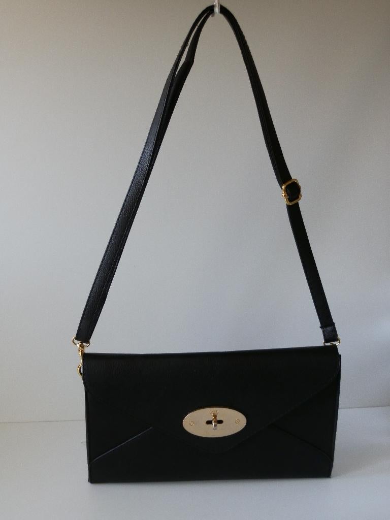 Mulberry damestas., Ophalen of Verzenden, Zo goed als nieuw, Zwart, Overige typen