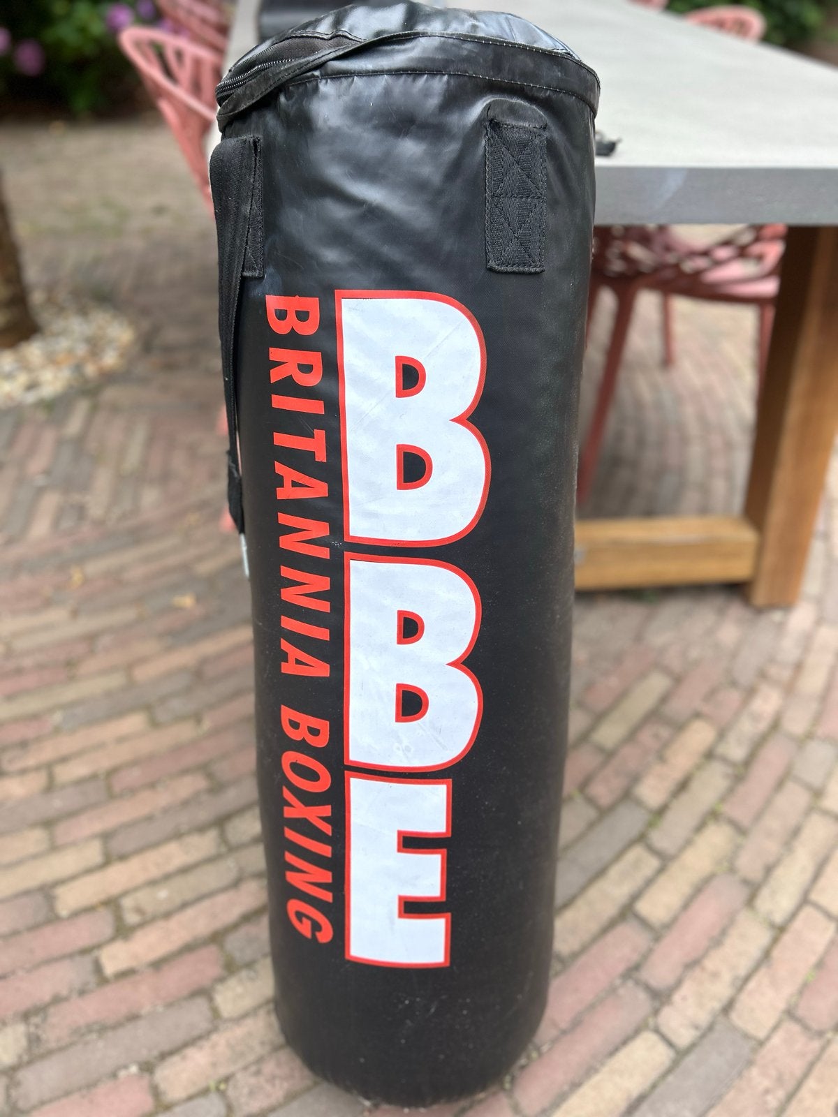 Britannia Boxing Bokszak - Zwart, Gebruikt, Ophalen, Gebruikt, Bokszak