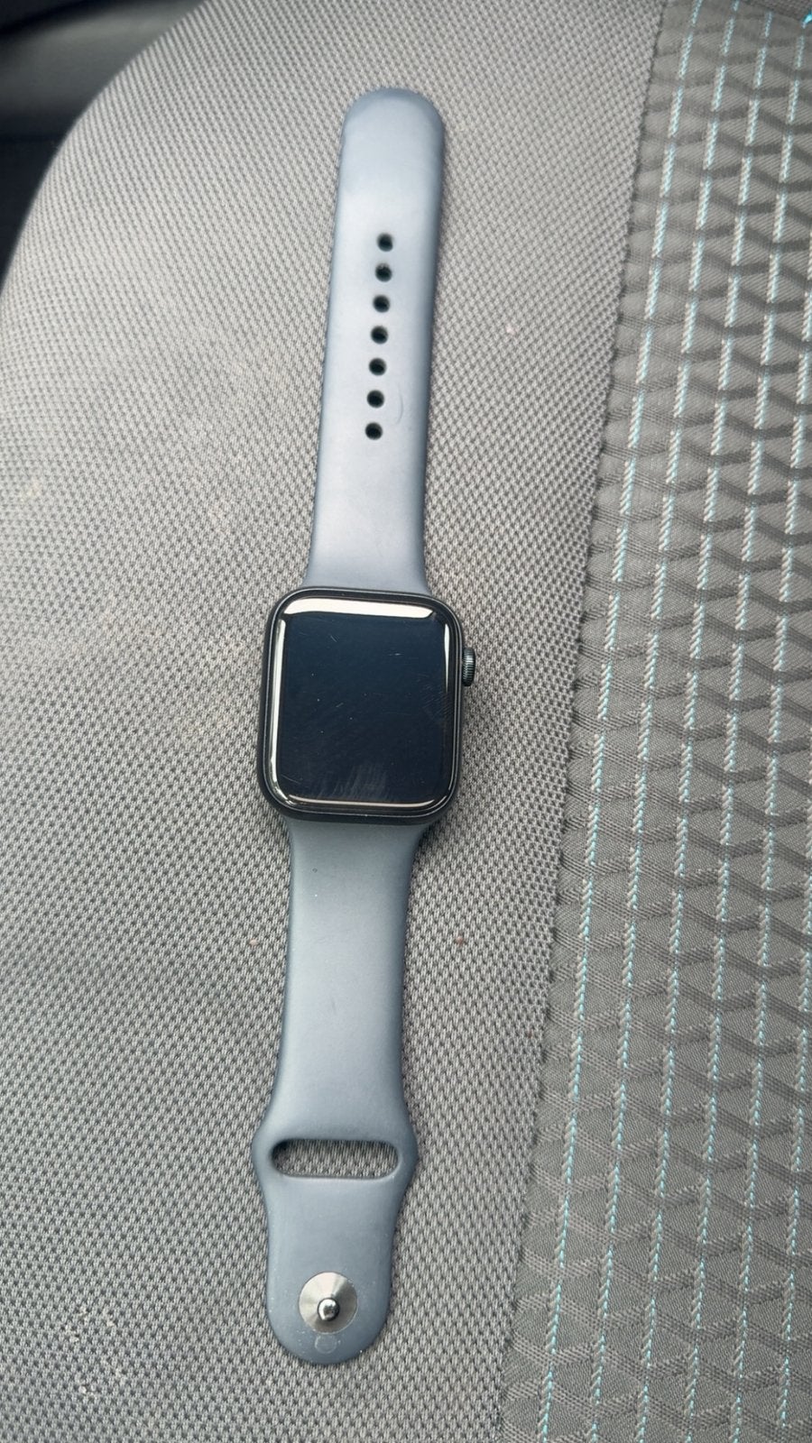 Apple watch SE 44 mm, Ophalen of Verzenden, Zo goed als nieuw, Zwart, IOS