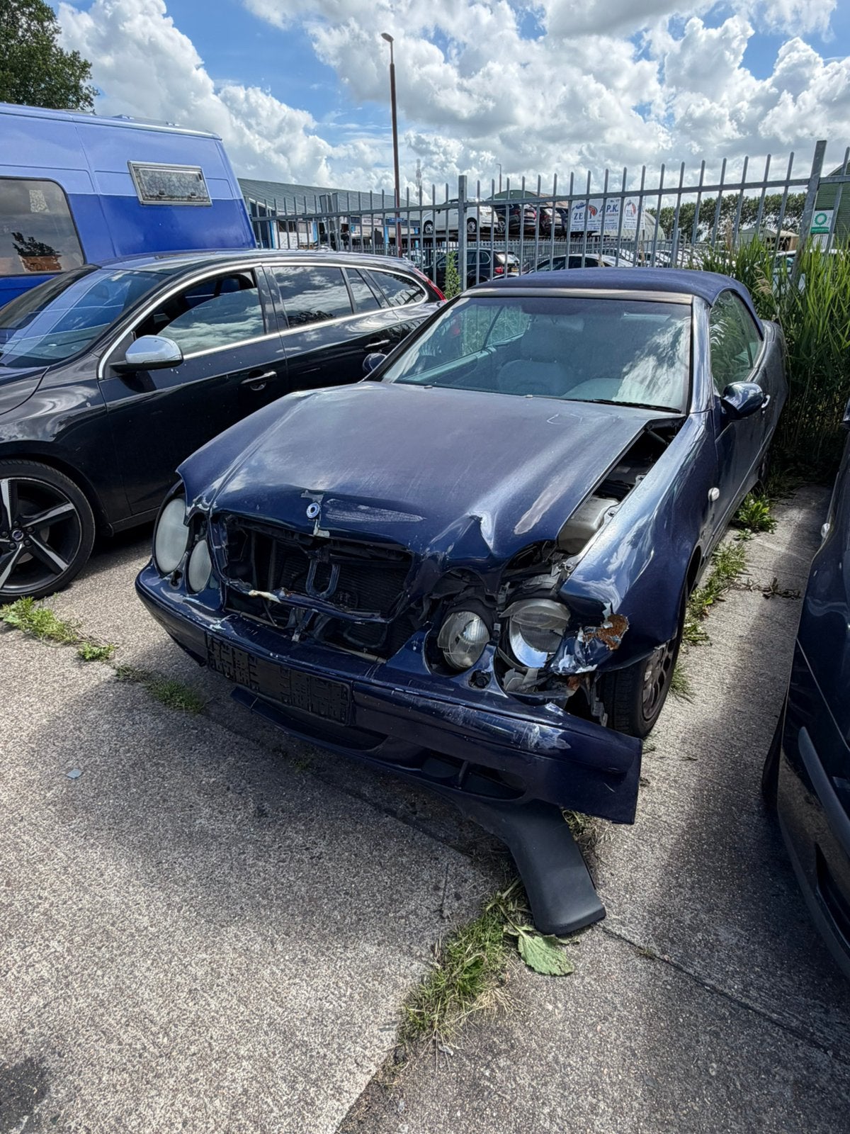 Mercedes CLK 3.2 V6 Cabriolet - Schadeauto/Onderdelen, Ophalen, Mercedes-Benz