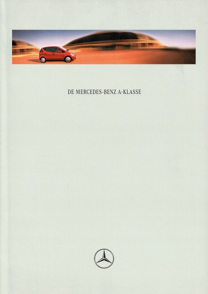 Folder Mercedes-Benz A-klasse (1997), Verzenden, Zo goed als nieuw, Mercedes