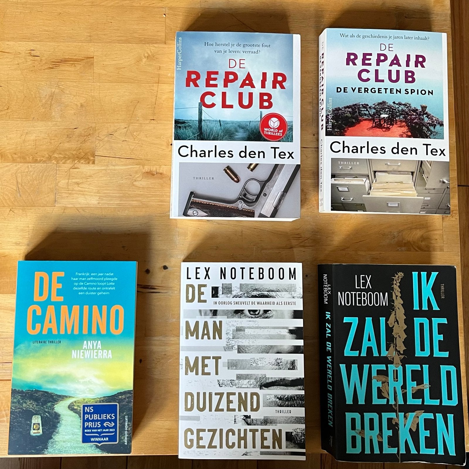 Vijf Thriller boeken, Boeken, Ophalen of Verzenden, Gelezen