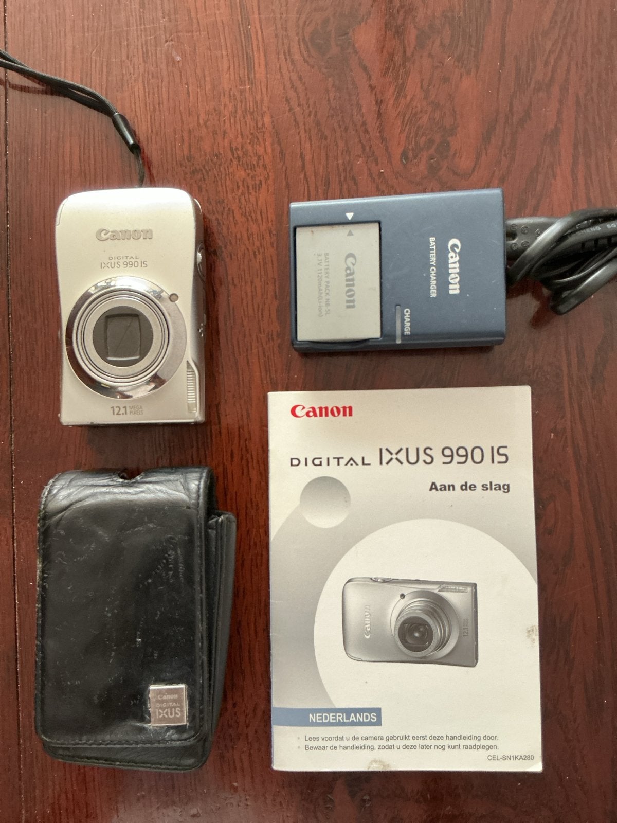 Canon Digital IXUS 990 IS Compactcamera, Gebruikt, Canon, Beeldstabilisatie, Ophalen of Verzenden