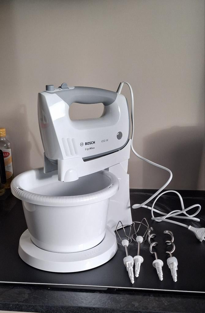 Bosch mixer met kom, Witgoed en Apparatuur, Keukenmixers, Zo goed als nieuw, 4 liter of meer, 3 snelheden of meer, Ophalen