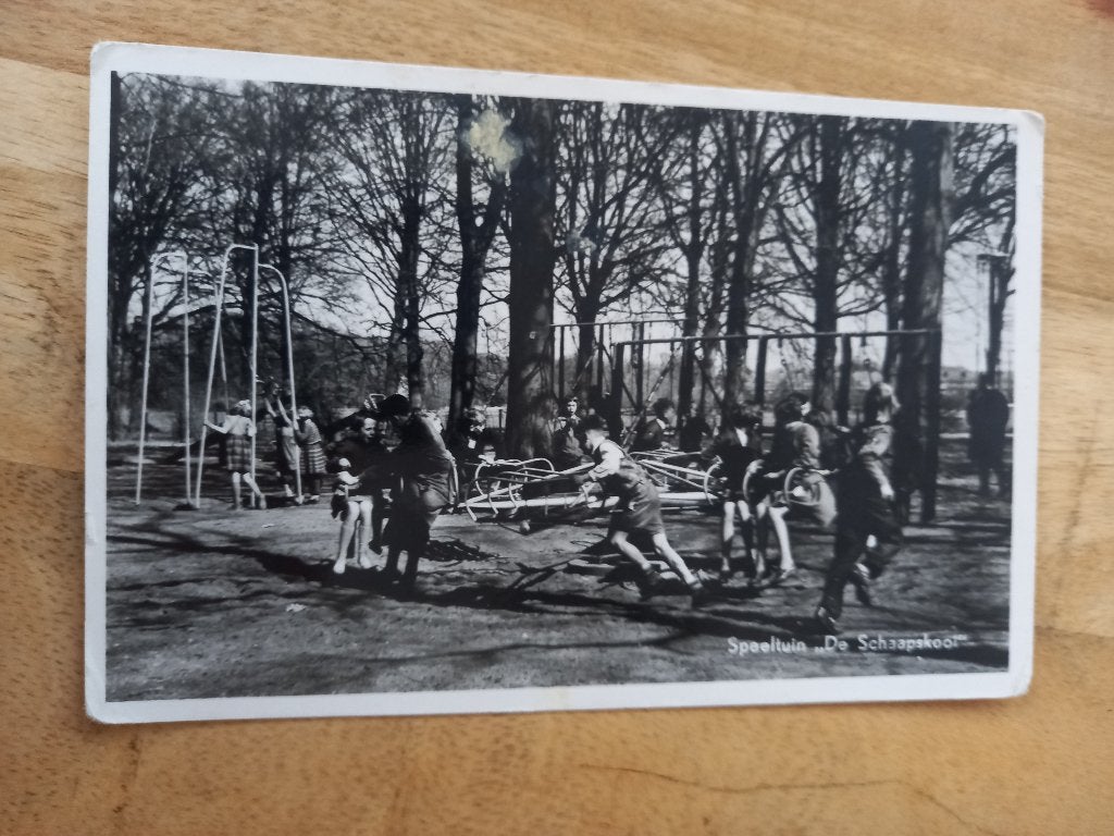 Wassenaar Duinrell 1954, Ophalen of Verzenden, 1940 tot 1960, Gelopen, Zuid-Holland