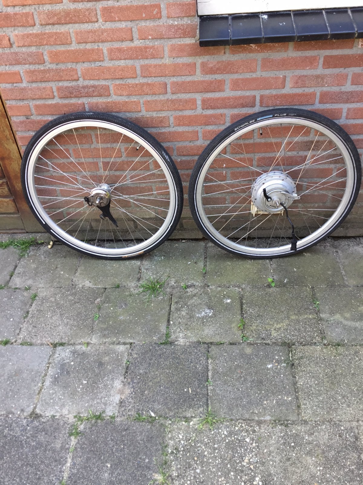 Sparta Ion, Batavus, Koga, voor- en achterwiel met motor, Fietsen en Brommers, Ophalen, Gebruikt, Motor