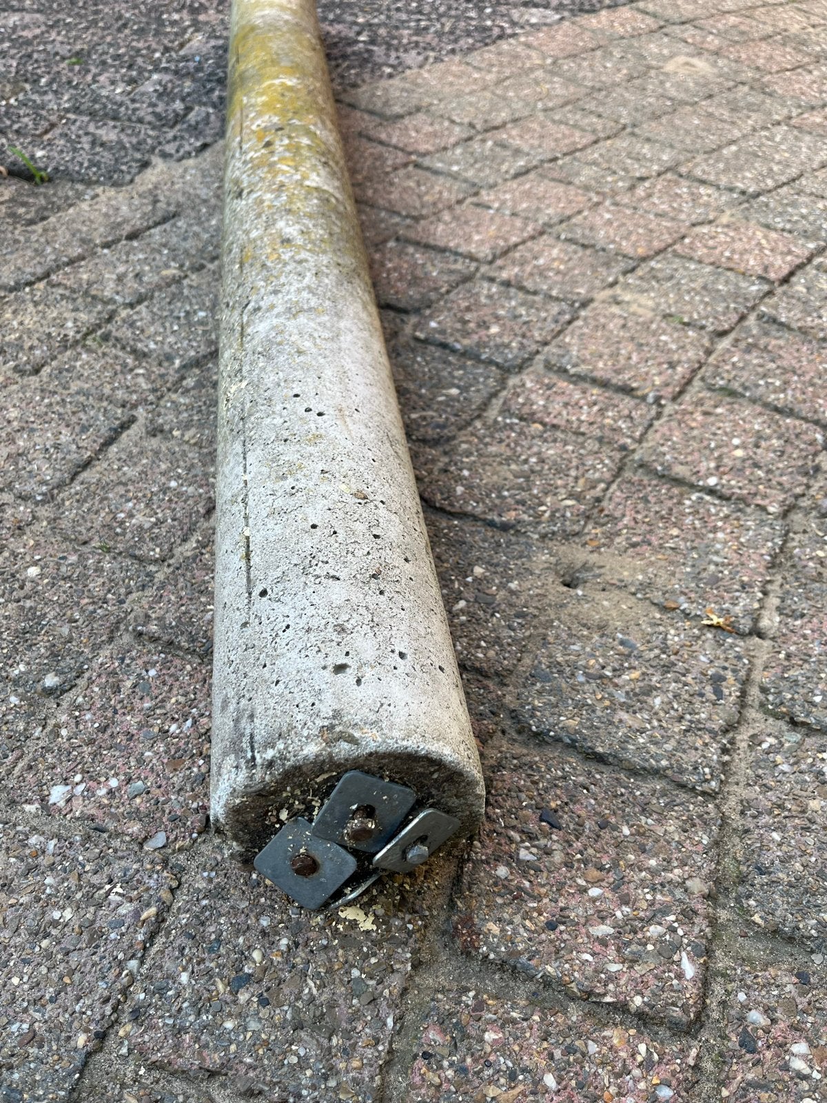 Betonnen paal 120cm, Ø10cm, overschilderbaar, Ophalen, Gebruikt, Overige typen, 50 mm of meer