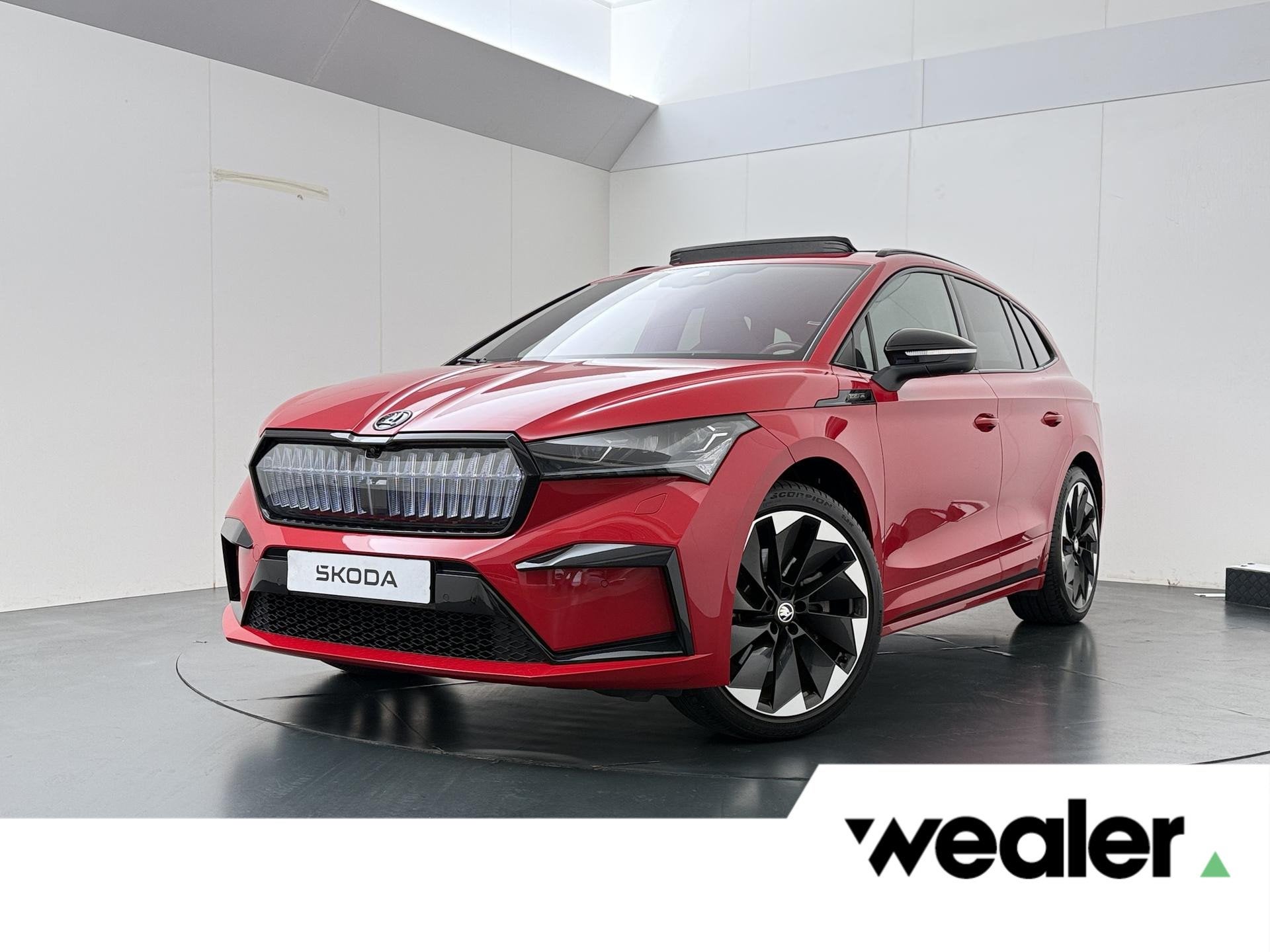 Skoda Enyaq iV 80 Sportline | 204 PK | SoH 92% | Adaptive Cr, Auto's, 12 maanden, Achterwielaandrijving, Gebruikt, 536 km
