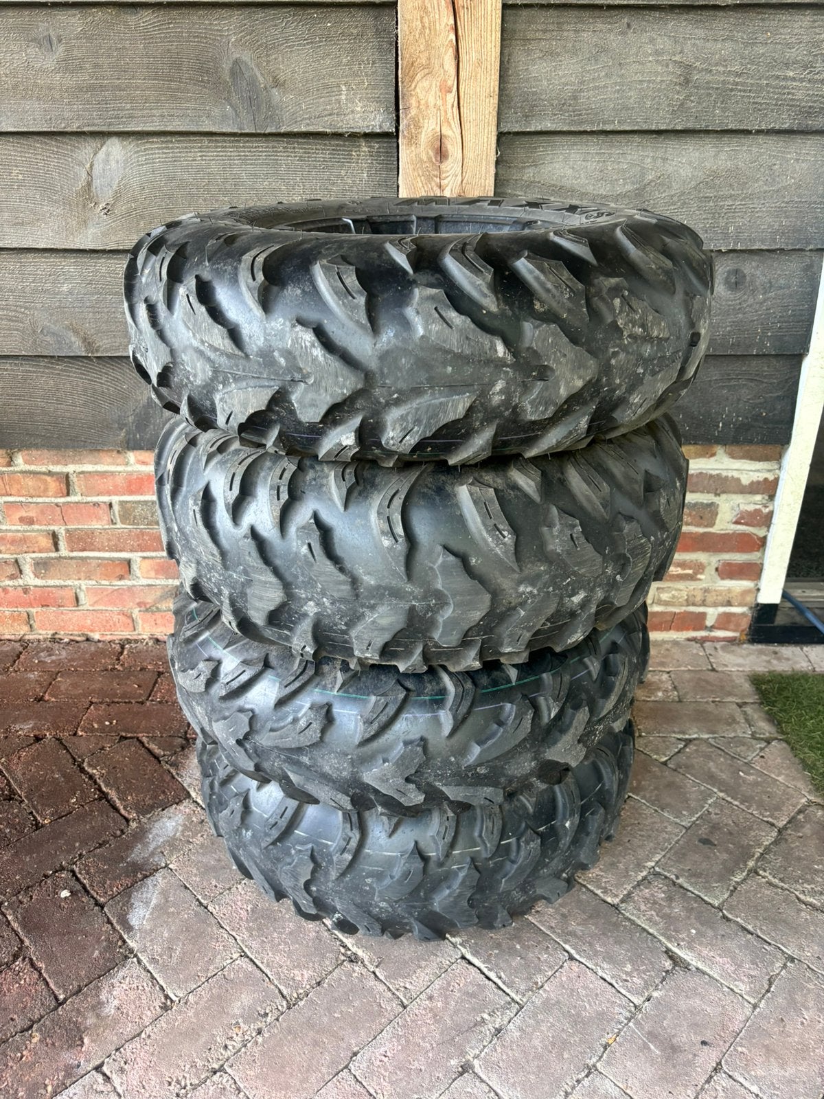 Yamaha grizzly quad Maxxis banden, Motoren, Onderdelen | Merk-onafhankelijk, Ophalen of Verzenden