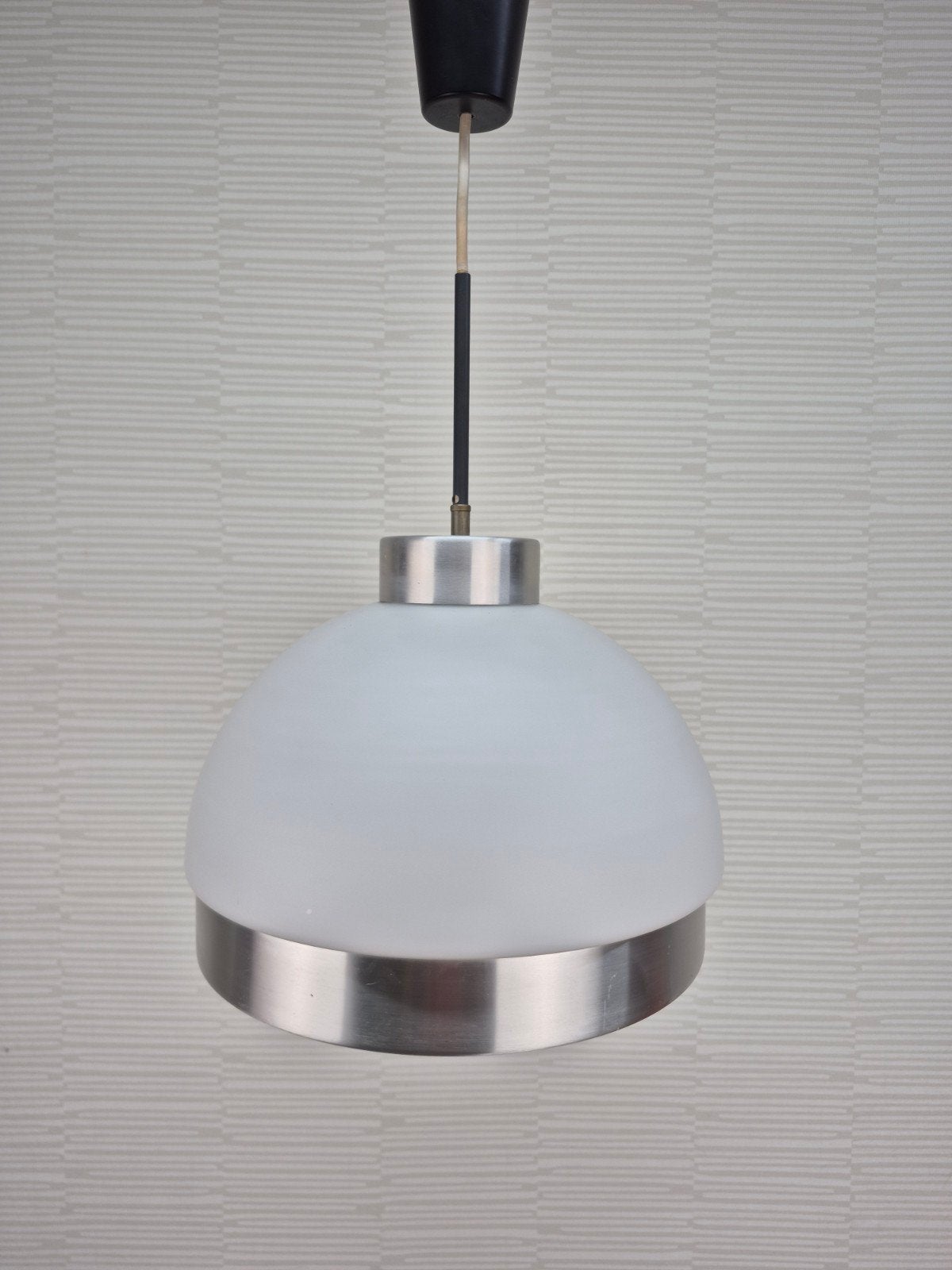 Jaren 70 vintage Italiaanse design lamp. Hanglamp Space Age., Huis en Inrichting, Ophalen of Verzenden, ., ., .