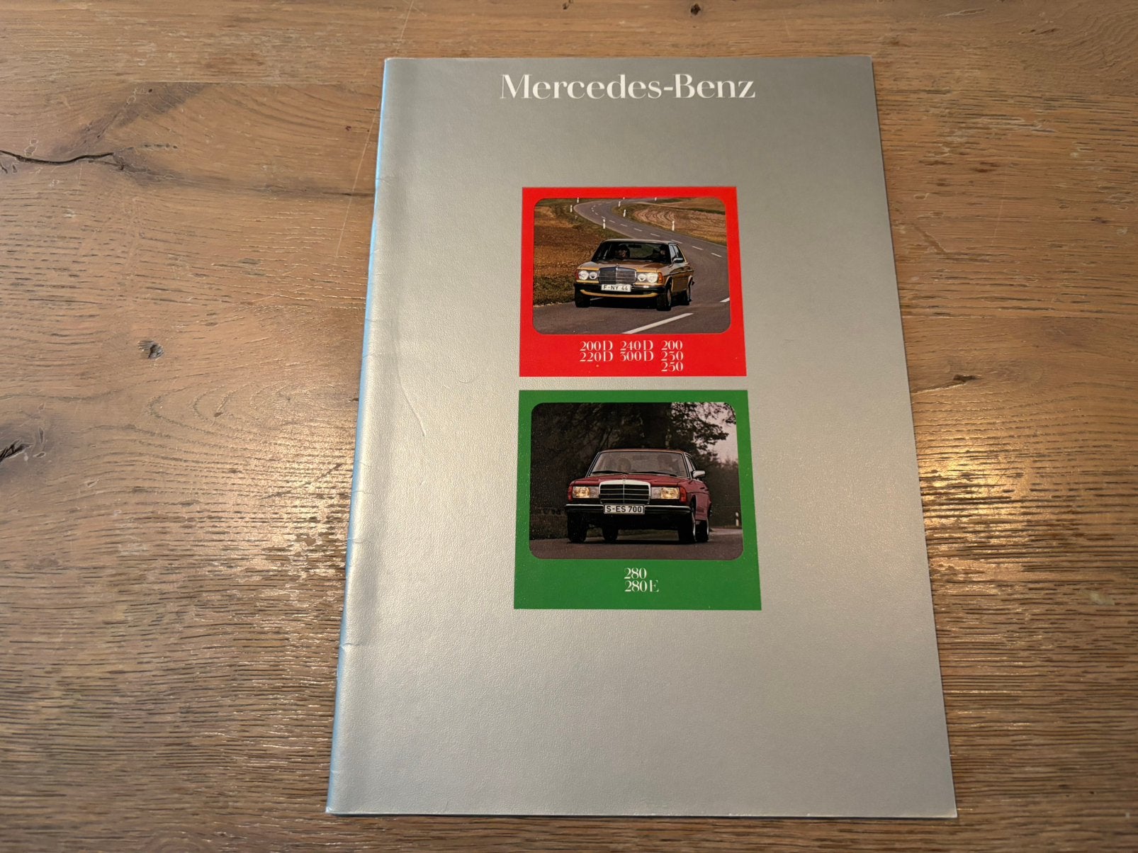 Folder Mercedes-Benz W123  (200D, 300D, 300E) 1976, Ophalen of Verzenden