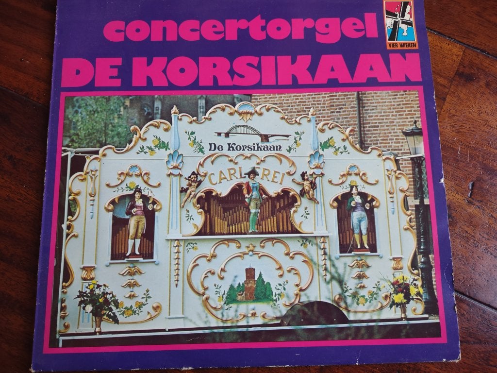 Orgel Lp - Concertorgel De Korsikaan, Ophalen of Verzenden, Zo goed als nieuw, 12 inch