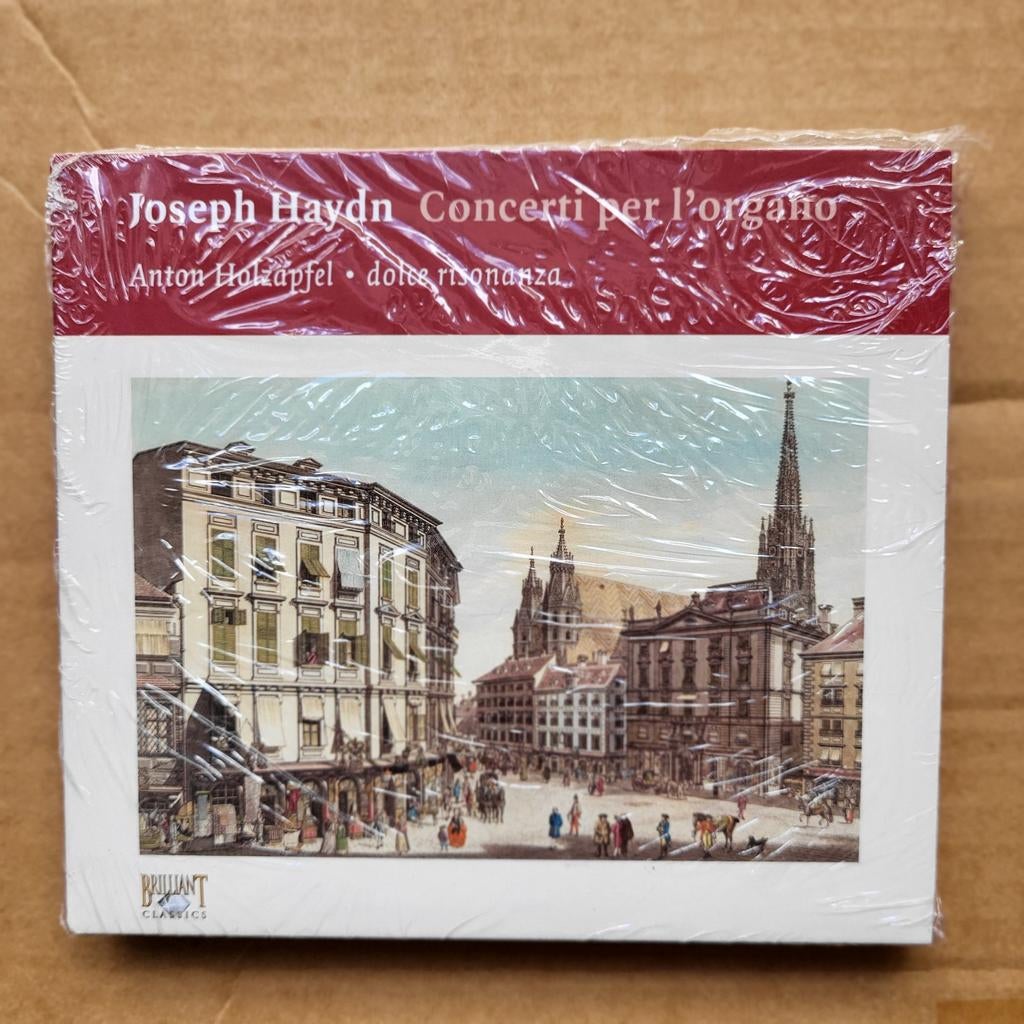 Cd (2) Haydn - Orgelconcerten (compleet)-Nieuw, Ophalen of Verzenden, Classicisme, Nieuw in verpakking, Overige typen
